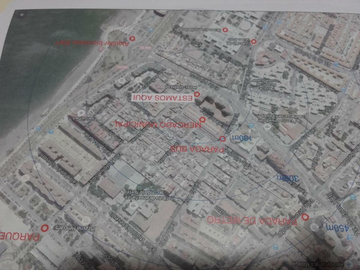 Paseo Maritimo De Poniente Apartman Málaga Kültér fotó